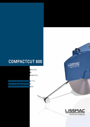 Швонарізники Lissmac Compactcut 800