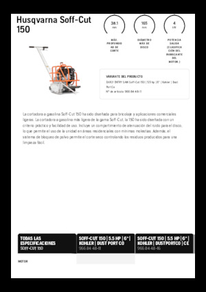 Швонарізники Husqvarna Soff-Cut® 150