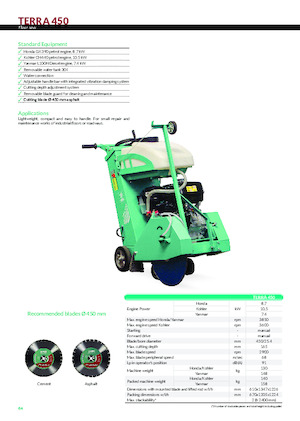 Швонарізники Imer Terra 450