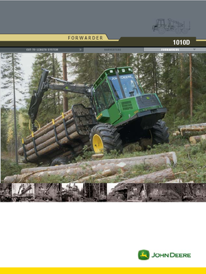 Форвардери John Deere 1010 D