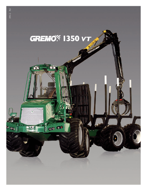Форвардери Gremo 1350 VT