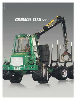 Форвардери Gremo 1350 VT