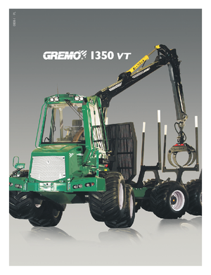 Форвардери Gremo 1350 VT