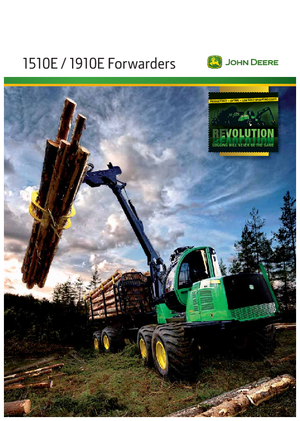 Форвардери John Deere 1910 E