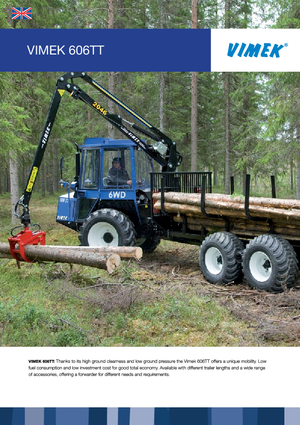 Форвардери Vimek 606 TT