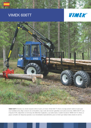 Форвардери Vimek 606 TT