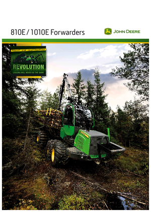 Форвардери John Deere 1010 E