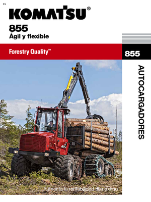 Форвардери Komatsu 855 6WD