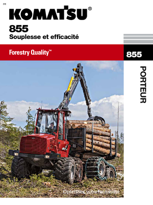 Форвардери Komatsu 855 6WD