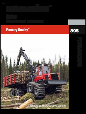 Форвардери Komatsu 895-2