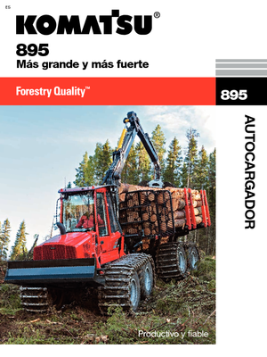 Форвардери Komatsu 895