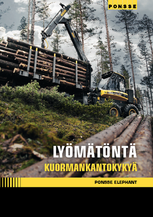 Форвардери Ponsse Elephant