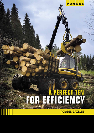 Форвардери Ponsse Gazelle