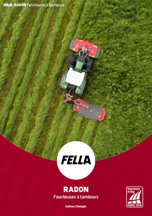 Передньо-привідні косильні барабани без кондиціонування Fella Radon 3140 FP-V