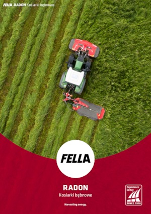 Передньо-привідні косильні барабани без кондиціонування Fella Radon 3140 FP-V