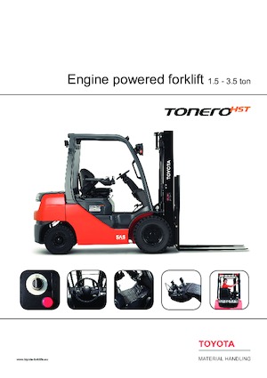 Автонавантажувач дизельний Toyota 06-8 FD 18F 