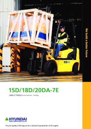 Автонавантажувач дизельний Hyundai 18D-7E