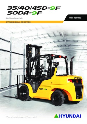 Автонавантажувач дизельний Hyundai 50DA-9F