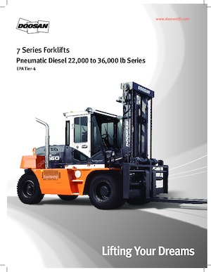 Автонавантажувач дизельний Doosan D120S-7