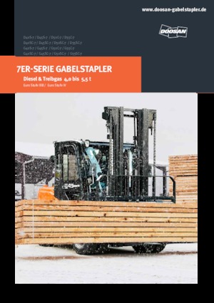 Автонавантажувач дизельний Doosan D55C-7