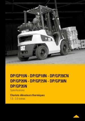 Автонавантажувач дизельний Caterpillar DP30N
