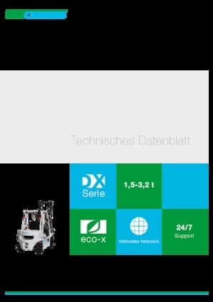 Автонавантажувач дизельний UniCarriers DX 20