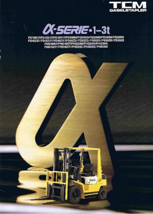 Позашляхові навантажувачі TCM FD 115-4