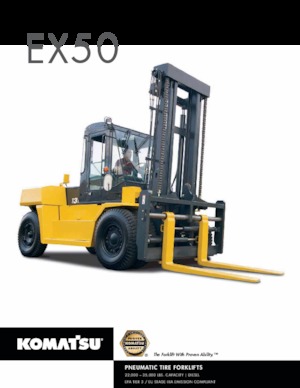 Автонавантажувач дизельний Komatsu FD100-8
