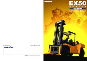 Автонавантажувач дизельний Komatsu FD150E-8