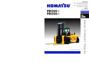 Автонавантажувач дизельний Komatsu FD250-7