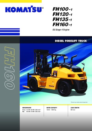 Автонавантажувач дизельний Komatsu FH100-1