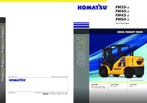 Автонавантажувач дизельний Komatsu FH50-2