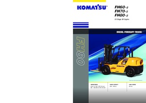 Автонавантажувач дизельний Komatsu FH80-2