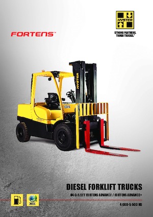 Автонавантажувач дизельний Hyster H 4.50 FT 6