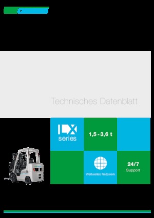 Автонавантажувач дизельний UniCarriers LX 35