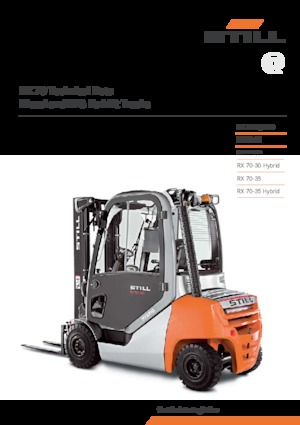 Автонавантажувач дизельний Still RX 70-30