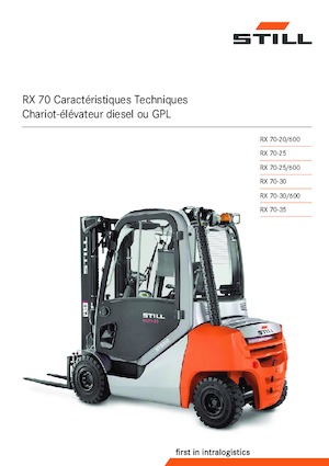 Автонавантажувач дизельний Still RX 70-30