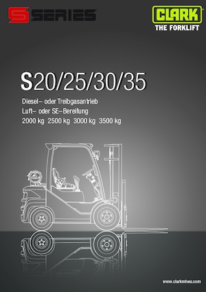 Автонавантажувач дизельний Clark S 35 D