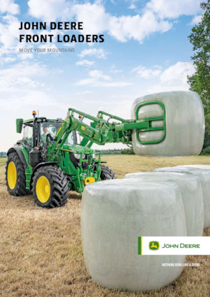 Фронтальний навантажувач John Deere 543R