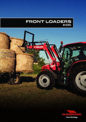 Фронтальний навантажувач McCormick M40im