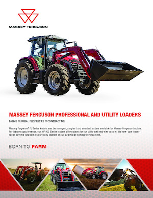 Фронтальний навантажувач Massey Ferguson MF 936X