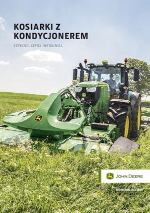 Передній косильний диск з кондиціонером John Deere F350R