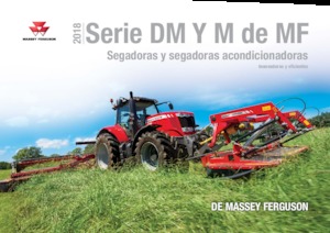 Передньо-привідний косильний диск з кондиціонуванням Massey Ferguson DM254 FP
