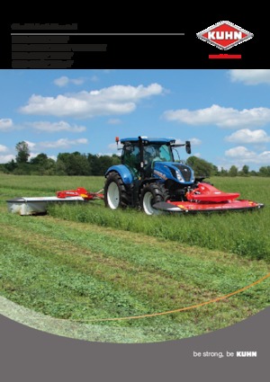 Передньо-привідний косильний диск з кондиціонуванням Kuhn GMD 2721 F-FF