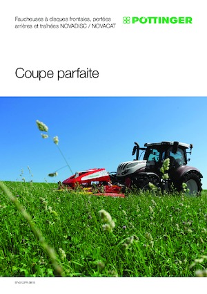 Передньо-привідний косильний диск з кондиціонуванням Pöttinger NovaCat 351 Alpha Motion Master