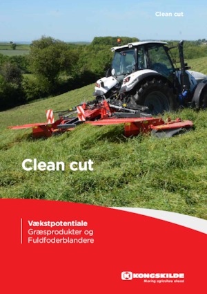 Передньо-привідний косильний диск з кондиціонуванням Kongskilde SMF 3005