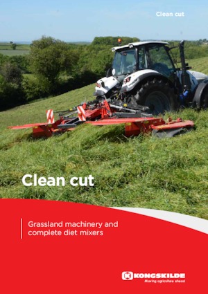 Передньо-привідний косильний диск з кондиціонуванням Kongskilde SMF 3005