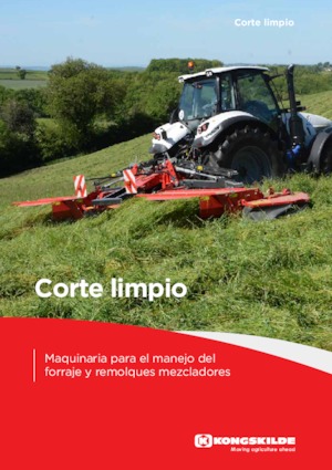 Передньо-привідний косильний диск з кондиціонуванням Kongskilde SMF 3005