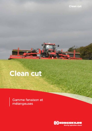 Передньо-привідний косильний диск з кондиціонуванням Kongskilde SMF 3005