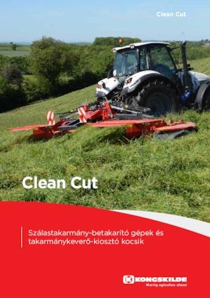 Передньо-привідний косильний диск з кондиціонуванням Kongskilde SMF 3005